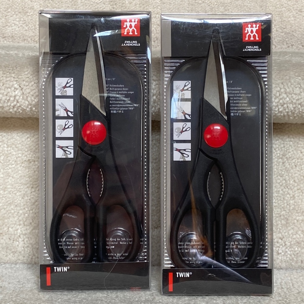 nib zwilling henkels twin 8” scissors